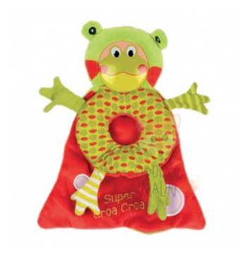  les bouilles grenouille vert rouge super croa croa 